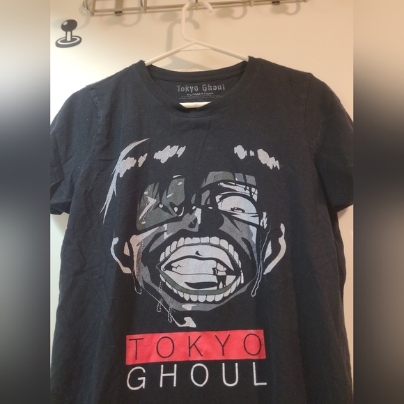 Black Long Sleeve Ghoul Graphic T-Shirt